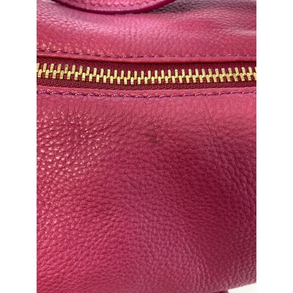 MICHAEL KORS, PINK PEBBLED LEATHER WOMENS LARGE SHOULDER BAG - Picture 8 of 16